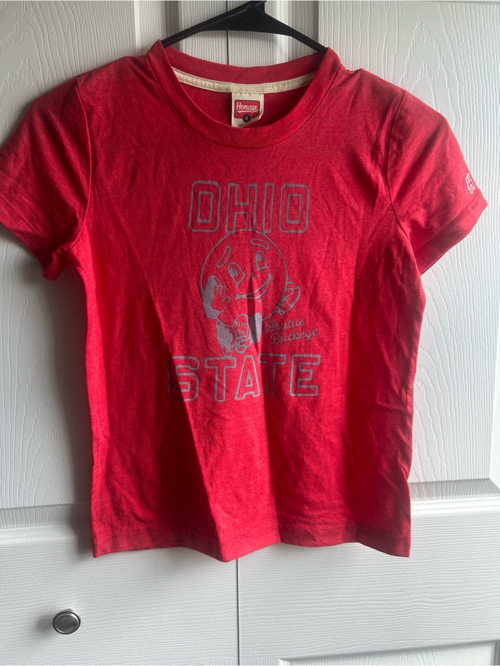 Ohio State Buckeyes Kids T-Shirt - Size 8 (Homage)